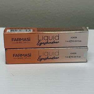 NIB Set of 2 Farmasi Liquid Eyeshadow - 02 Joker